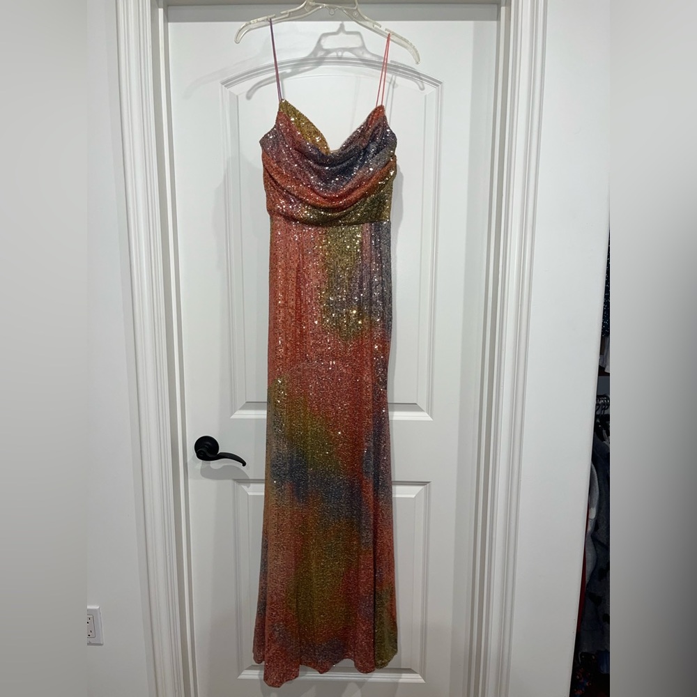 THEIA🧡💛💗Gown - Picture 6 of 10